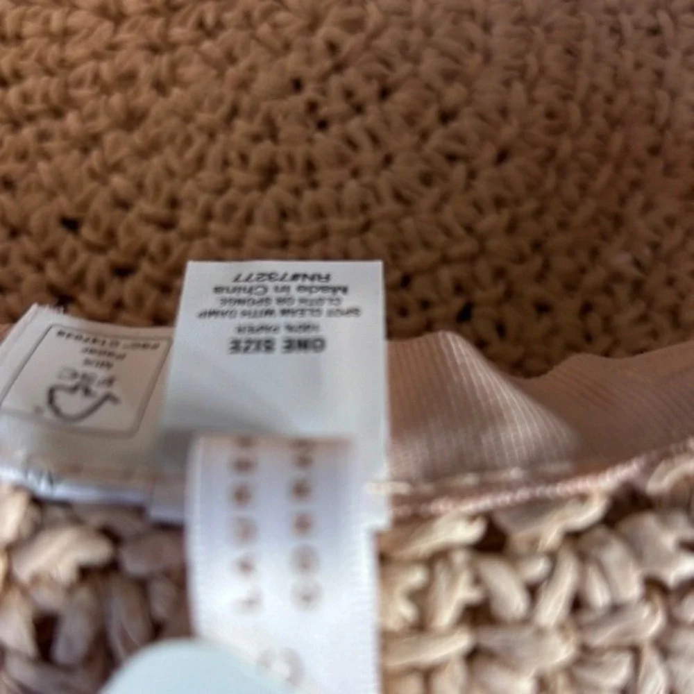 Lauren Conrad LC Pink Sun Hat Packable Adjustable Full Coverage 16